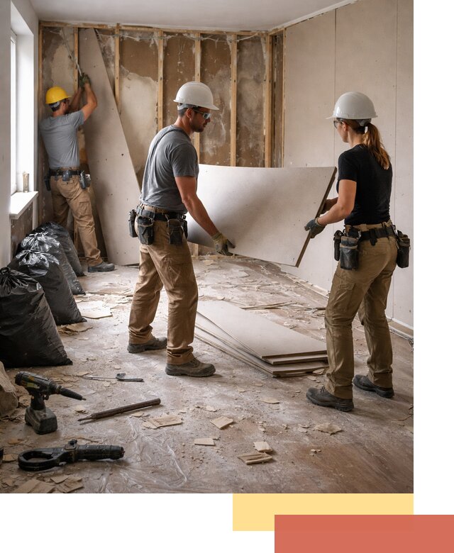 Демонтаж стеновых панелей в Коломне быстро и аккуратно