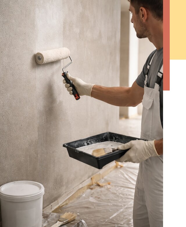 Грунтовка стен в Коломне от 2231 руб. м2 — быстро, недорого, с материалом | ОТДЕЛОЧНИК-Клм