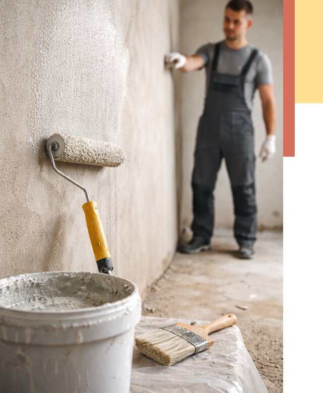 Нанесение бетоноконтакта на стены в Коломне от 4258 руб. быстро и недорого | ОТДЕЛОЧНИК-Клм