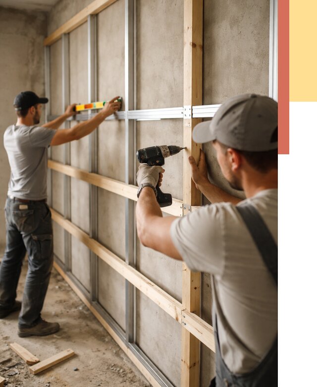 Устройство обрешетки под панели в Коломне от 2129 руб. — монтаж под ключ | ОТДЕЛОЧНИК-Клм