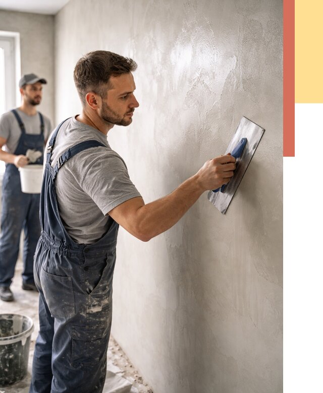 Глянцевание штукатурки стен в Коломне от 7604 руб. — услуги и затирка | ОТДЕЛОЧНИК-Клм