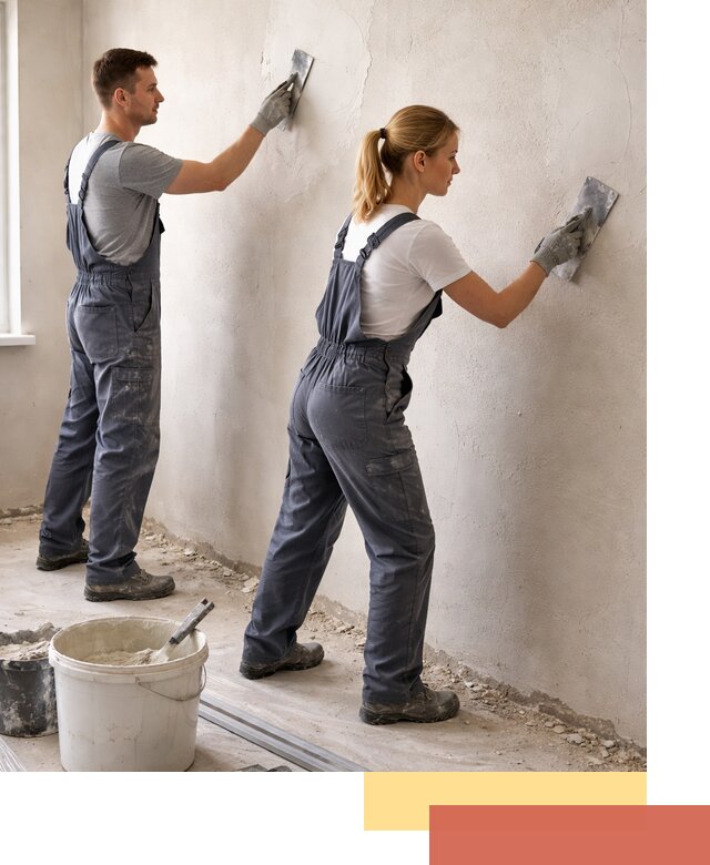 Штукатурка стен под обои в Коломне профессионально и быстро