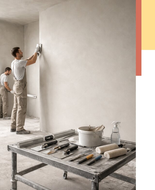 Штукатурка стен под покраску в Коломне от 4563 руб./м² — качественно и недорого | ОТДЕЛОЧНИК-Клм