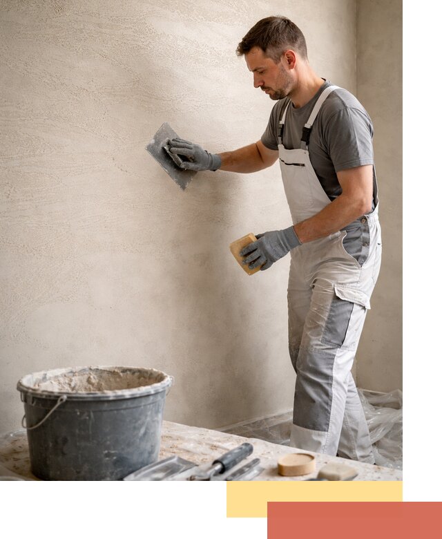 Декоративная штукатурка травертин в Коломне для стен и потолков