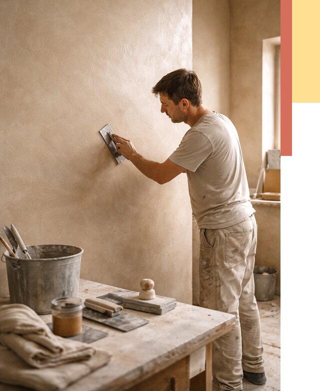 Марокканская штукатурка таделакт в Коломне под ключ от 4258 руб. | ОТДЕЛОЧНИК-Клм