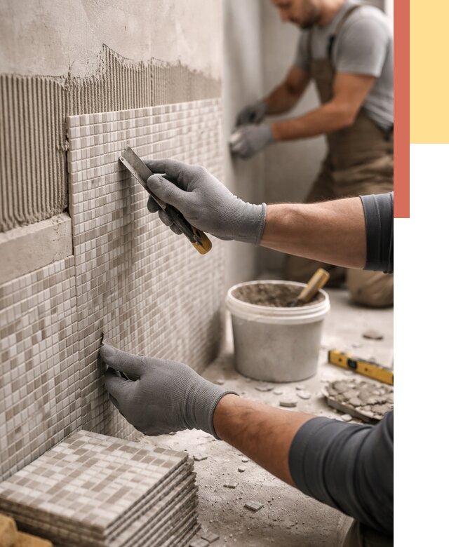 Облицовка стен мозаикой в Коломне от 3244 руб/м2 — укладка мозаики на стены | ОТДЕЛОЧНИК-Клм