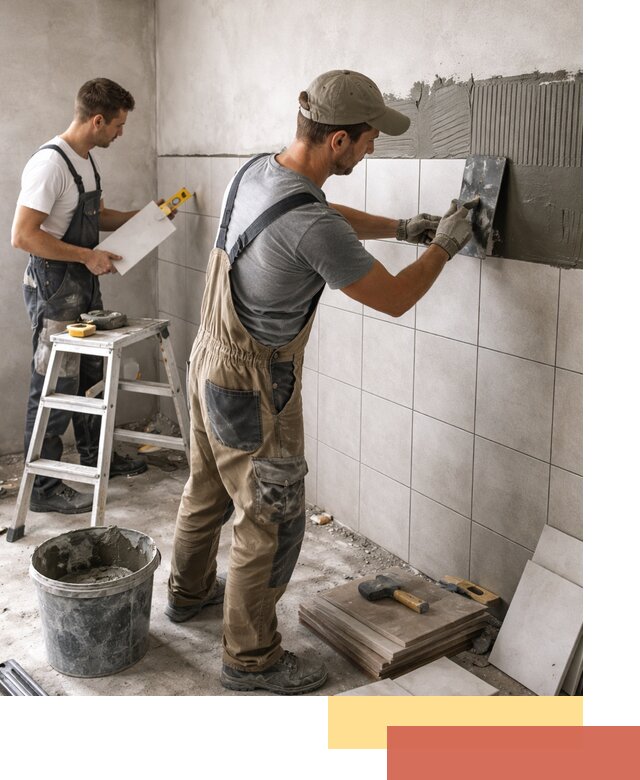 Укладка плитки на стены в Коломне профессионально и надежно