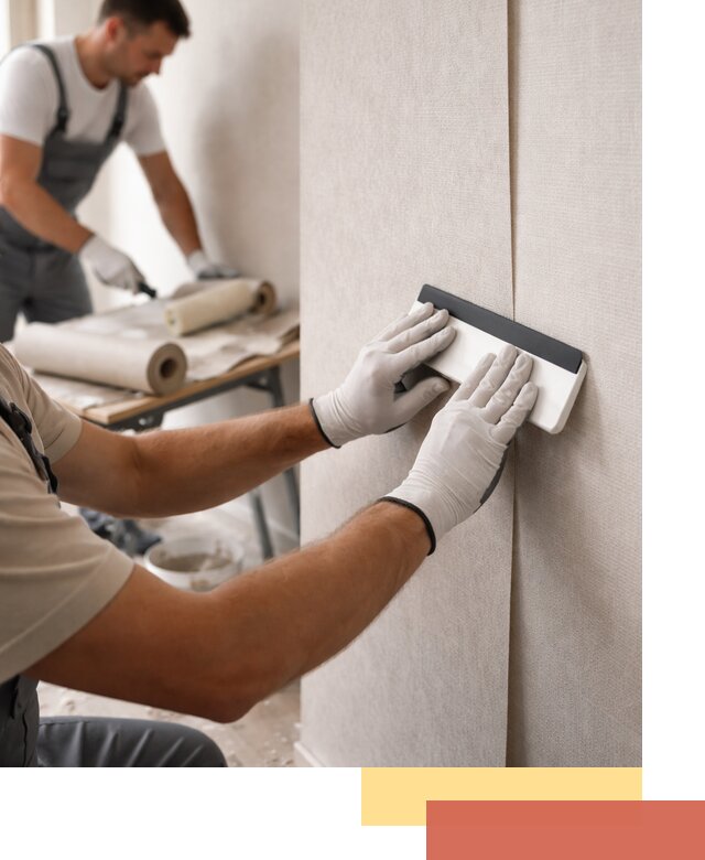 Поклейка обоев под покраску в Коломне профессионально и быстро