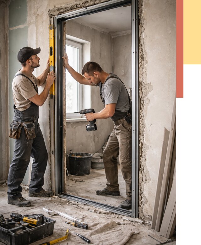 Закладка дверного проема в Коломне от 3549 руб. — быстро и недорого | ОТДЕЛОЧНИК-Клм