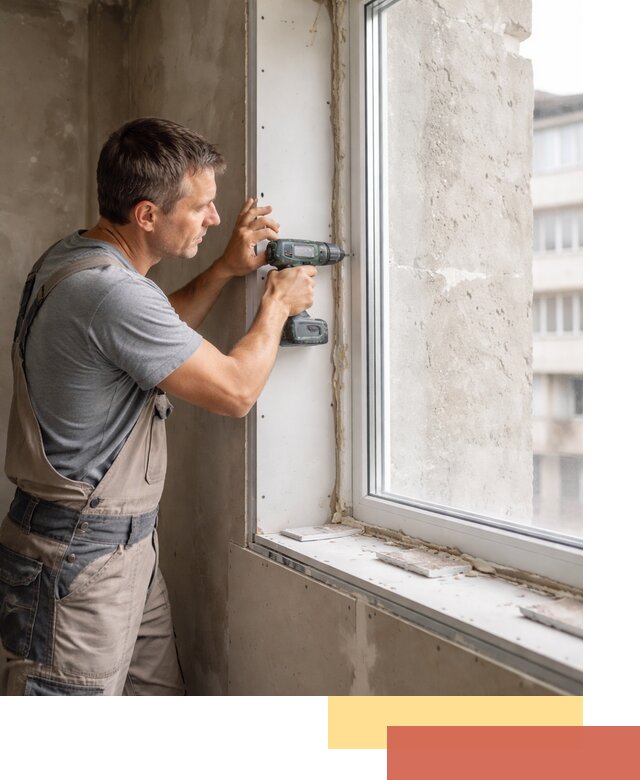 Монтаж гипсокартонных откосов в Коломне под ключ