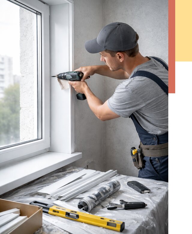 Установка пластиковых откосов в Коломне от 2281 руб. | ОТДЕЛОЧНИК-Клм монтаж, быстро и недорого