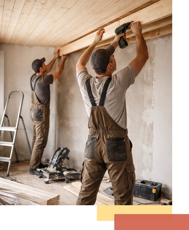 Монтаж потолка из вагонки в Коломне профессионально и аккуратно