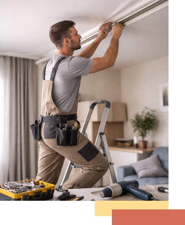 Ремонт натяжных потолков в Коломне — качественно и оперативно