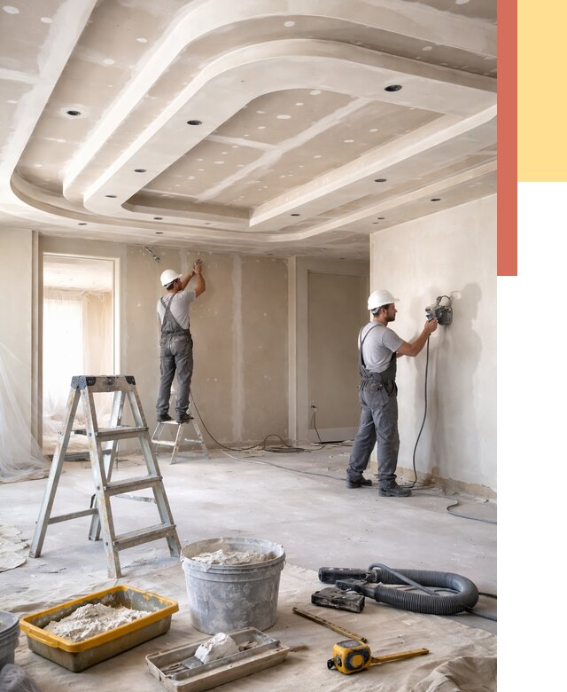 Многоуровневый потолок из гипсокартона в Коломне от 760 руб. под ключ | ОТДЕЛОЧНИК-Клм