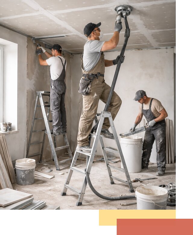 Ремонт потолка из гипсокартона в Коломне: быстрый и качественный монтаж